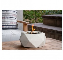 Luxury Fire Canada Table Top Fire Bowl, Geo