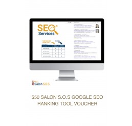 $50 voucher towards Salon S.O.S Google SEO ranking tool